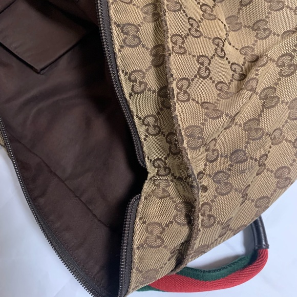 Gucci Authentic Monogram Tote Bag - Picture 5 of 13